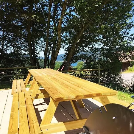 Chalet Lefloconbleu 4 Mauselaine Vue Lac-sauna-9pe Gérardmer
