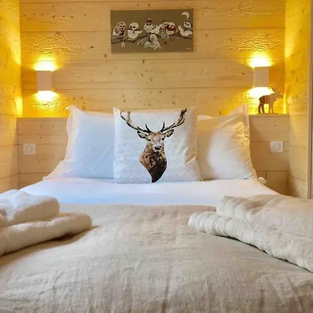 Chalet Lefloconbleu 4 Mauselaine Vue Lac-sauna-9pe *