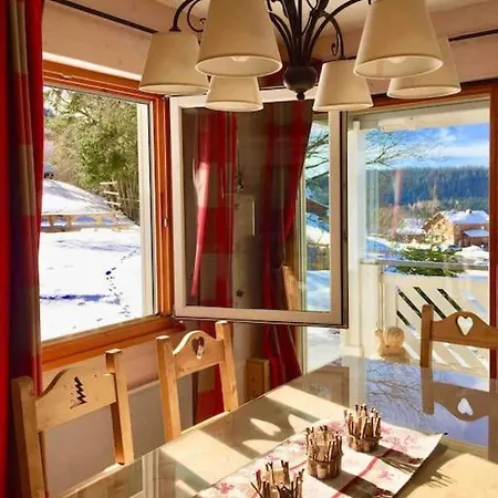 Hébergement de vacances Chalet Lefloconbleu 4 Mauselaine Vue Lac-sauna-9pe *