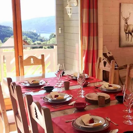 Chalet Lefloconbleu 4 Mauselaine Vue Lac-sauna-9pe * Gérardmer