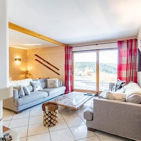 Chalet Lefloconbleu 4 Mauselaine Vue Lac-sauna-9pe *
