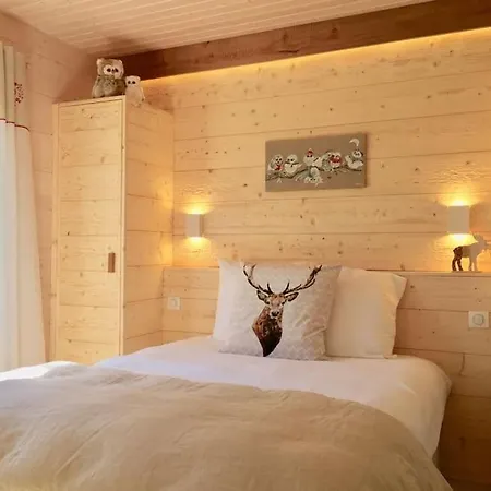 Chalet Lefloconbleu 4 Mauselaine Vue Lac-sauna-9pe *